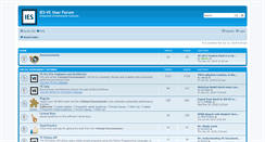 Desktop Screenshot of forums.iesve.com